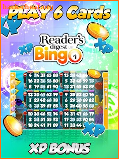 Reader’s Digest UK Bingo screenshot