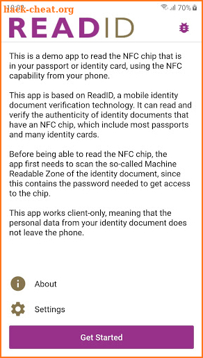 ReadID - NFC Passport Reader screenshot