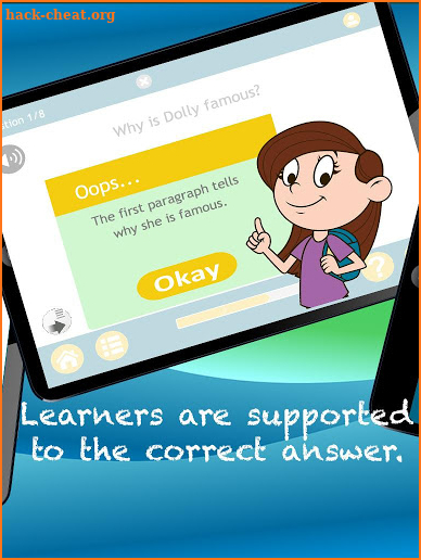 Reading Comprehension Grade 4 screenshot