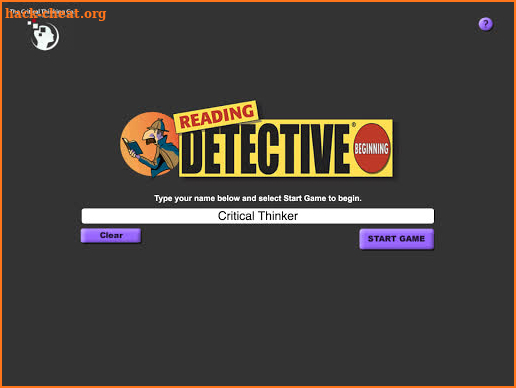 Reading Detective® Beginning screenshot