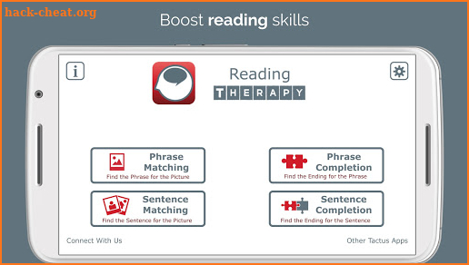 Reading Therapy screenshot