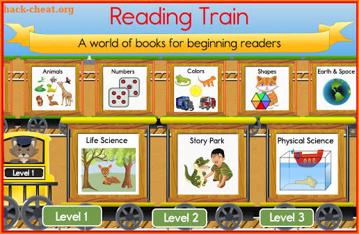 Reading Train - My First Books, Songs & Games screenshot