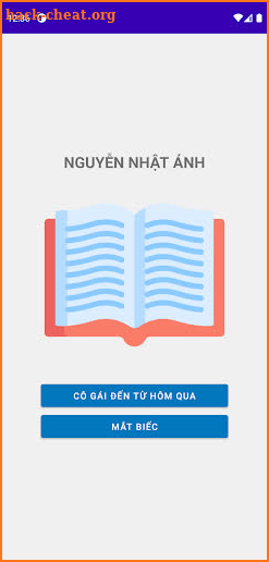 Readings book screenshot