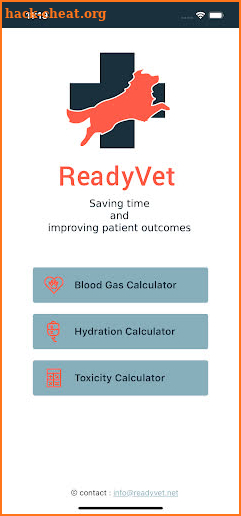 ReadyVet Veterinary Calculator screenshot