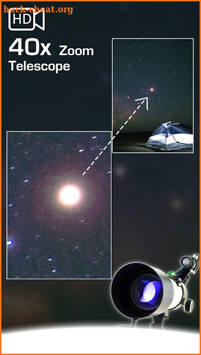 Real 45x Zoom Telescope HD Camera screenshot