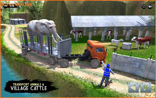 Real Animal Truck Transport Driver screenshot