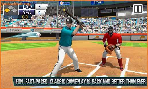 Real Baseball Battle 3D - baseball games for free screenshot