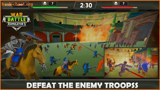 Real Battle Simulator War 2020 screenshot