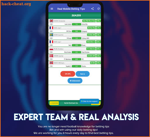 Real Bet VIP World Sports Betting Tips screenshot