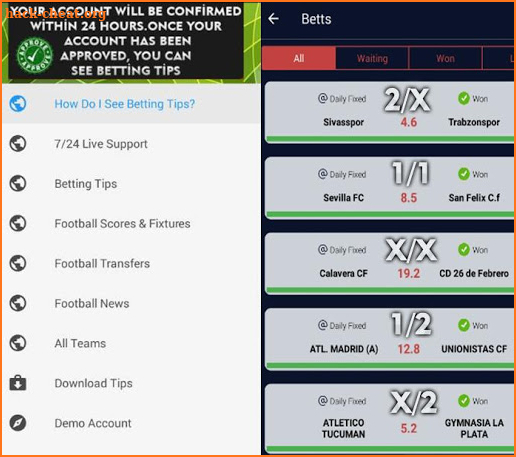 Real Betting Tips HT/FT VİP screenshot