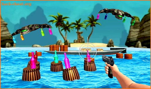 Real Bottle Shooter Game screenshot