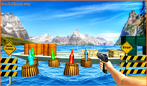 Real Bottle Shooter Game screenshot