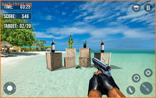 Real Bottle Shooter Hero 2019 :Free Shooting Game screenshot