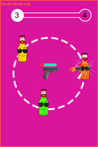 Real Bottle Shooting Gun Trigger Games screenshot