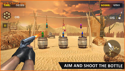 Real Bottle Target Shooting Game 2019 screenshot