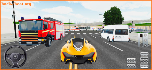 Real Car Simulator City - Free Driving School 3D screenshot