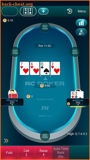 Real Cards Poker screenshot