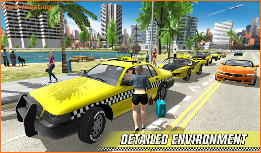 Real City Taxi Driving Simulator screenshot