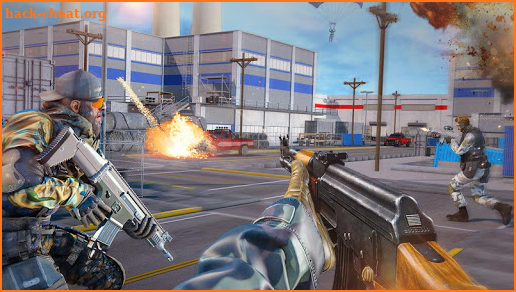 Real Commando Combat Shooter : Action Games Free screenshot