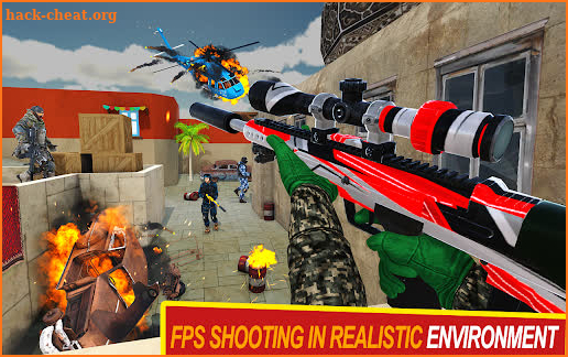 Real Commando Fps Shooting Games: Free Gun Games screenshot