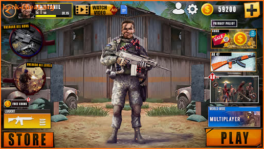 Real Commando Shooting FPS Game: Sniper Shooting screenshot