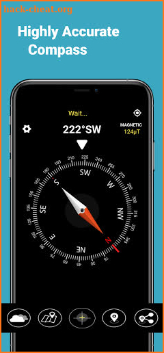 Real Compass – Smart digital Compass App screenshot