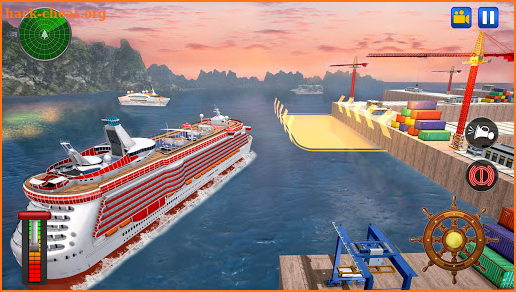 Real Cruise Ship Driving Simulator 3D: Ship Games screenshot