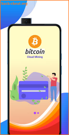 Real crypto cloud mining screenshot