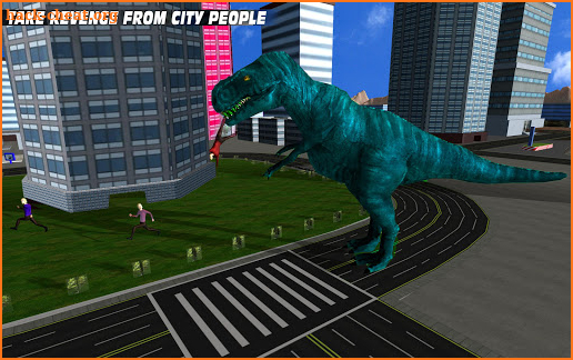 Real Dinosaur Attack City Hunting Simulator 2018 screenshot