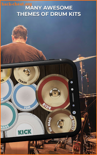 Real Drum Simulator: Classic Drum Kit - Beat Maker screenshot