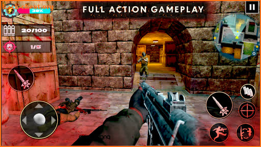 Real Enemy Strike - FPS Commandos Shooting Game screenshot