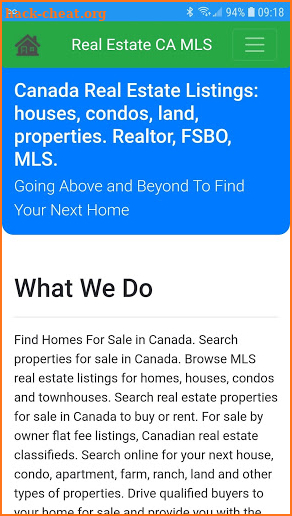 Real Estate Canada: MLS, Realtor, FSBO, Listings screenshot