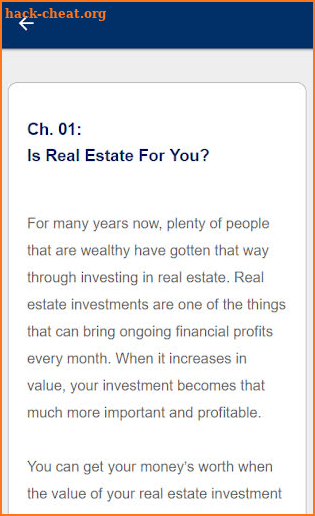 Real Estate Investing For Beginners screenshot