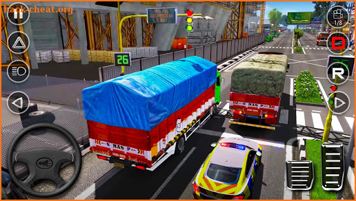 Real Euro Cargo Truck Simulator Driving Free Game screenshot