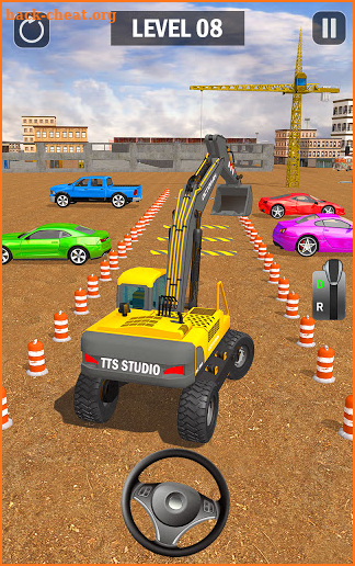 Real Excavator 3D Parking: Heavy Construction Site screenshot