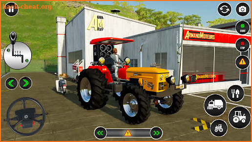 Real Farming Tractor Games 3D screenshot