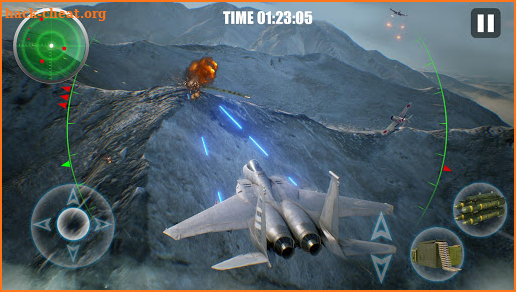 Real Fighter War - Thunder Shooting Battle screenshot