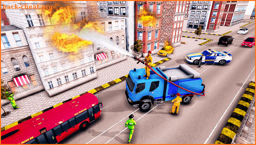 Real Fire Truck Engine Simulator: Fire Truck Games screenshot