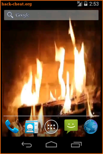 Real Fireplace Live Wallpaper screenshot