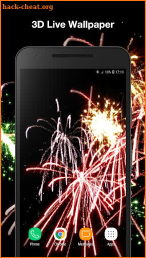 Real Fireworks Live Wallpaper screenshot