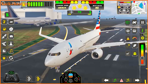 Real Flight Sim Airplane Games screenshot