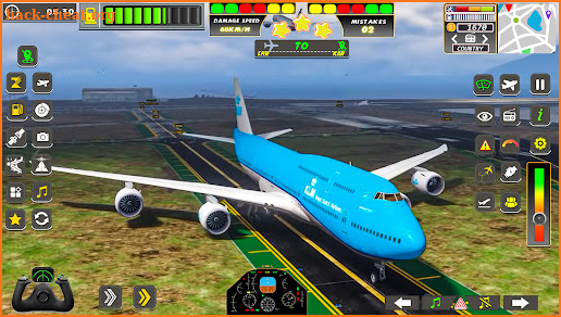 Real Flight Sim Airplane Games screenshot