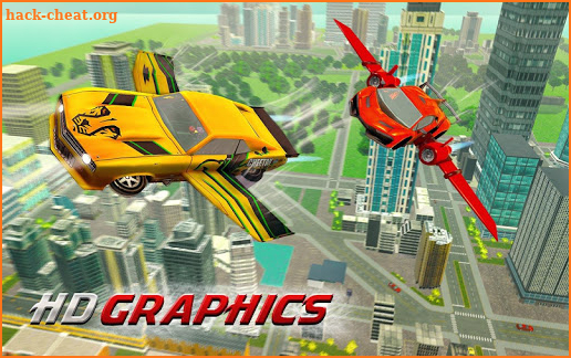 Real Flying Car Driving City screenshot