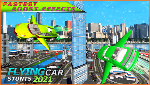 Real Flying Car Driving Simulator 3D : Modern Car screenshot
