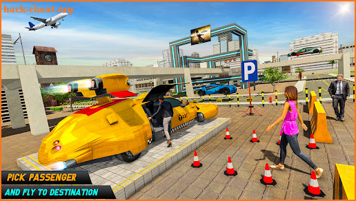 Real Flying Car Taxi Simulator screenshot