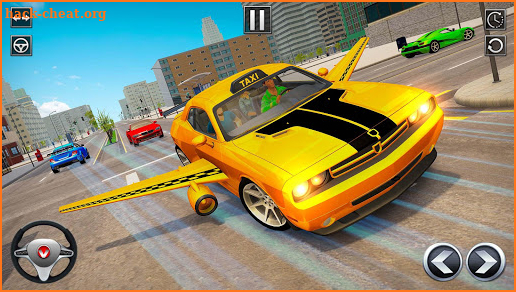 Real Flying Car Taxi Simulator: Car Driving Game screenshot