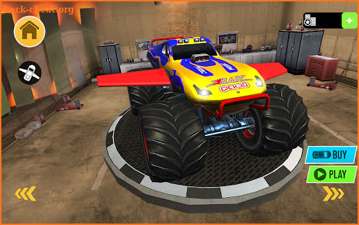 Real Flying Truck Simulator 3D screenshot