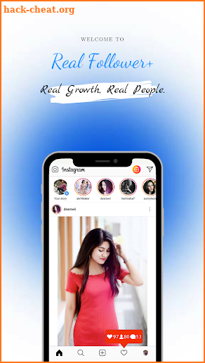 Real Follower+ (Real Growth, Real People) screenshot