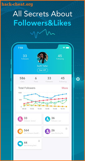 Real Followers Insights for Instagram screenshot