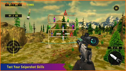 Real fun bottle shoot: Target shooting Games 2020 screenshot